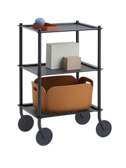 Muuto Rulleborde/Barvogn<Flow Trolley, 3-layer fra