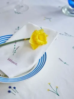 Blåmst Gaver Til Hende|Køkkentekstiler<Flower Dug, Rund fra