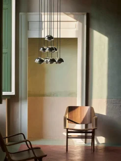 &Tradition Spots|Lysekroner<Flowerpot Chandelier VP10, 10 pendants reversed fra