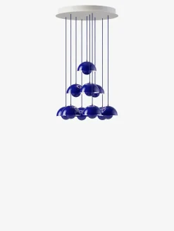 &Tradition Spots|Lysekroner<Flowerpot Chandelier VP10, 10 pendants fra