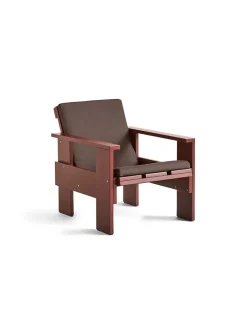 HAY Havehynder<Foldbar sædehynde til Crate Loungechair, Iron Red fra