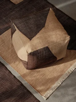 Ferm Living Puffer|Sofaer<Forene Square Pouf fra