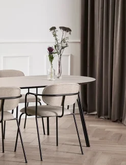 Woud Spisebordsstole<Frame Dining Chair, black fra