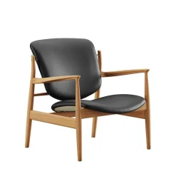 House of Finn Juhl Lænestole<France Chair, eg olie af Finn Juhl