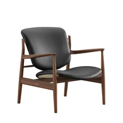 House of Finn Juhl Lænestole<France Chair, valnød af Finn Juhl