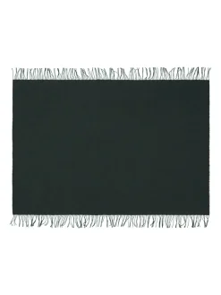 Silkeborg Uldspinderi Puder Og Plaider<Franja Plaid, green/black fra