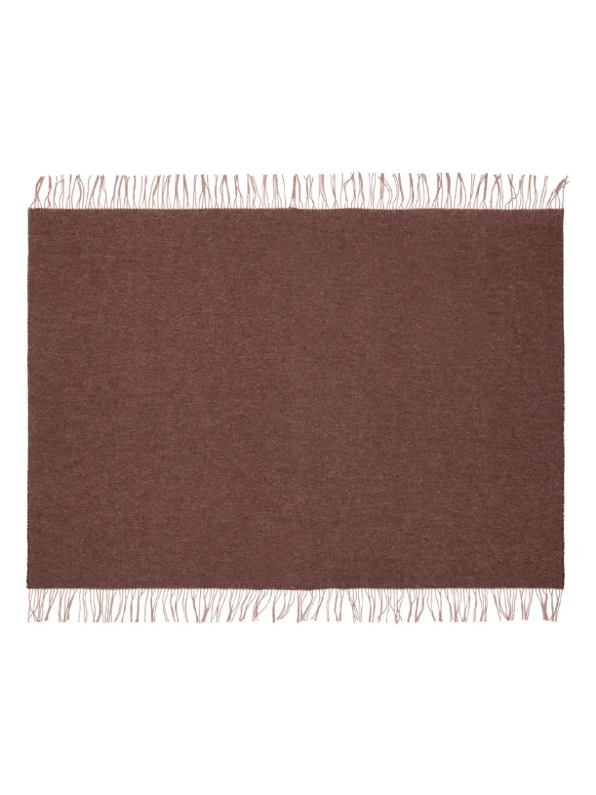 Silkeborg Uldspinderi Puder Og Plaider<Franja Plaid, green/black fra