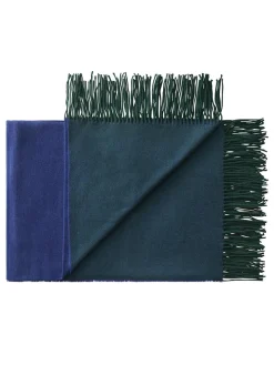 Silkeborg Uldspinderi Puder Og Plaider<Franja Plaid, green/black fra