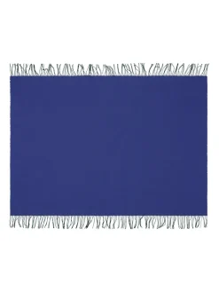 Silkeborg Uldspinderi Puder Og Plaider<Franja Plaid, green/orange fra