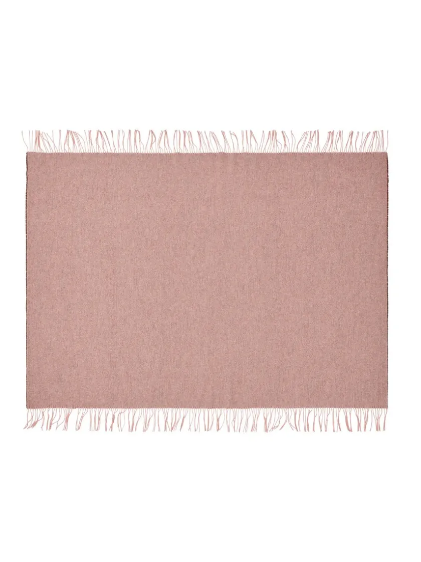 Silkeborg Uldspinderi Puder Og Plaider<Franja Plaid, green/orange fra