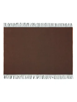 Silkeborg Uldspinderi Puder Og Plaider<Franja Plaid, pink/brown fra