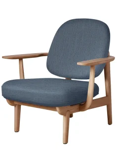 Fritz Hansen Loungestole|Lænestole<Fred Lænestol, olieret eg fra