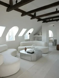 Louise Roe Sofaborde<Funki Lounge Table Square fra