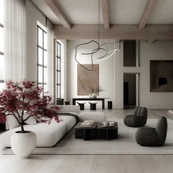 101 Copenhagen Spots|Lysekroner<Ghost Chandelier, Big, Burned Black fra