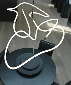 101 Copenhagen Spots|Lysekroner<Ghost Chandelier, Big, Burned Black fra