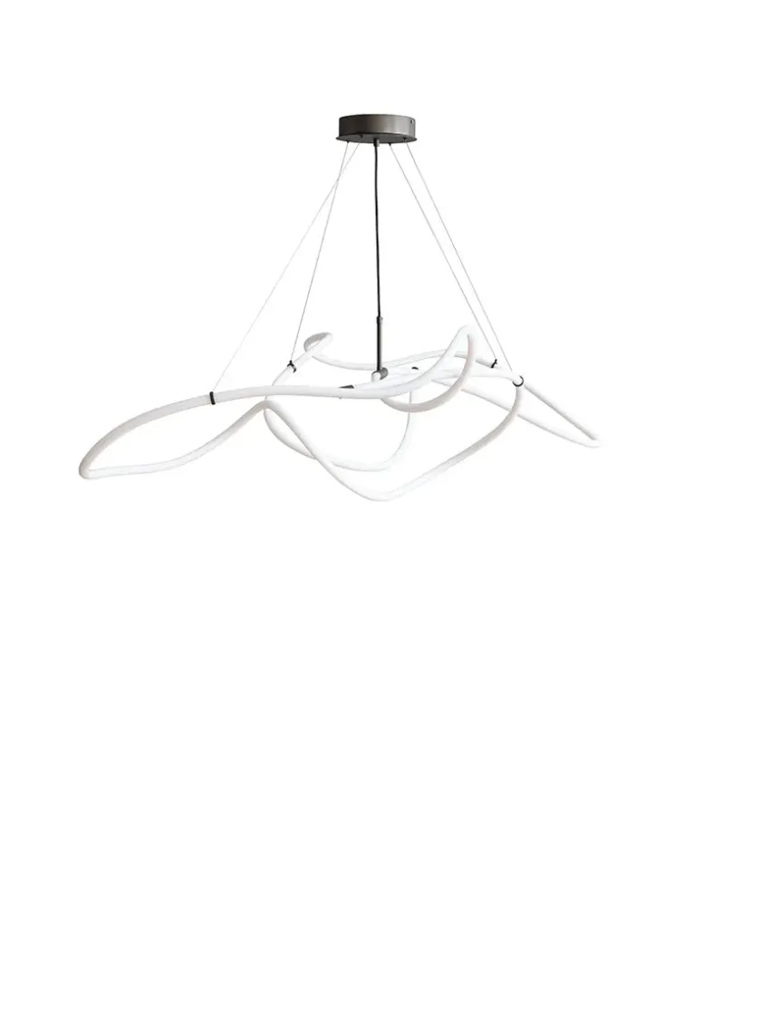 101 Copenhagen Lysekroner|Spots<Ghost Chandelier, Big, Chrome fra