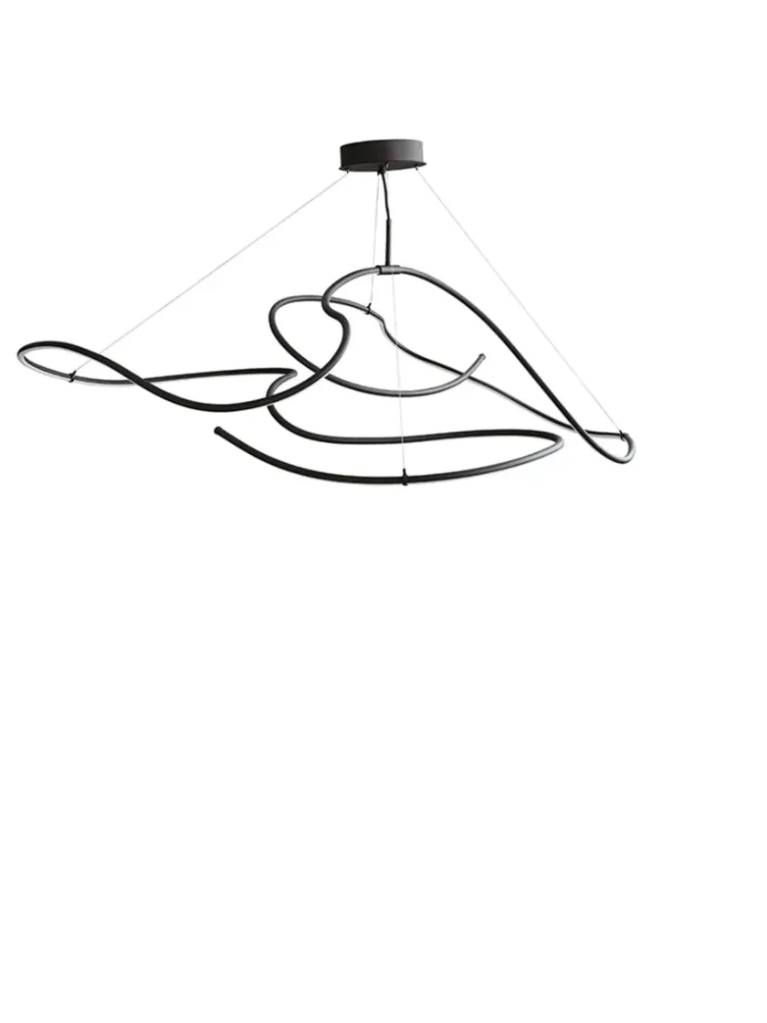 101 Copenhagen Lysekroner|Spots<Ghost Chandelier, Big, Chrome fra