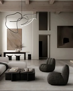 101 Copenhagen Lysekroner|Spots<Ghost Chandelier, Big, Chrome fra