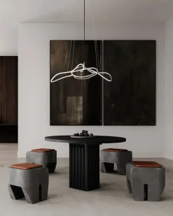 101 Copenhagen Lysekroner|Spots<Ghost Chandelier, Mini, Chrome fra