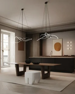 101 Copenhagen Lysekroner|Spots<Ghost Chandelier, Mini, Chrome fra