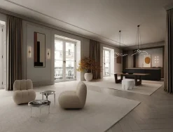 101 Copenhagen Lysekroner|Spots<Ghost Chandelier, Mini, Chrome fra