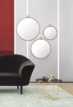 GUBI Spejle<Gio Ponti Randaccio Spejl Ø70 fra