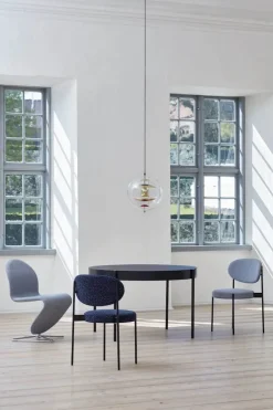 Verpan Pendler|Spots<Globe, Brass Finish pendel Ø40 af Verner Panton