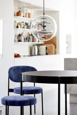 Verpan Pendler|Spots<Globe, Brass Finish pendel Ø40 af Verner Panton