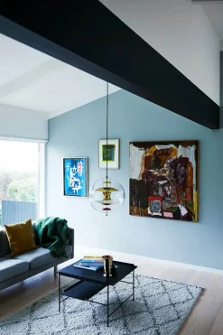 Verpan Pendler|Spots<Globe, Coloured Glass pendel Ø40 af Verner Panton