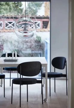 Verpan Pendler|Spots<Globe, Glass pendel Ø50 af Verner Panton