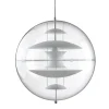 Verpan Pendler|Spots<Globe, Glass pendel Ø40 af Verner Panton