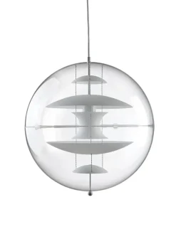 Verpan Pendler|Spots<Globe, Glass pendel Ø40 af Verner Panton