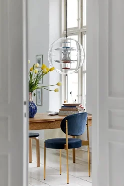 Verpan Pendler|Spots<Globe, Glass pendel Ø40 af Verner Panton