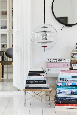 Verpan Pendler|Spots<Globe, Glass pendel Ø40 af Verner Panton