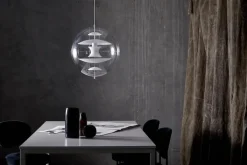 Verpan Pendler|Spots<Globe, Glass pendel Ø40 af Verner Panton