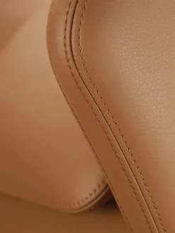 Vitra Fodskamler|Lænestole<Grand Repos Lænestol inkl. Fodskammel, cognac (Premium Læder) fra