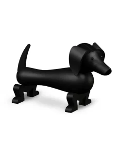 Kay Bojesen Gaver Til Ham|Figurer<Gravhund mørkbejdset, mellem af