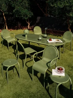 Tom Dixon Haveborde<Groove Obround Table fra