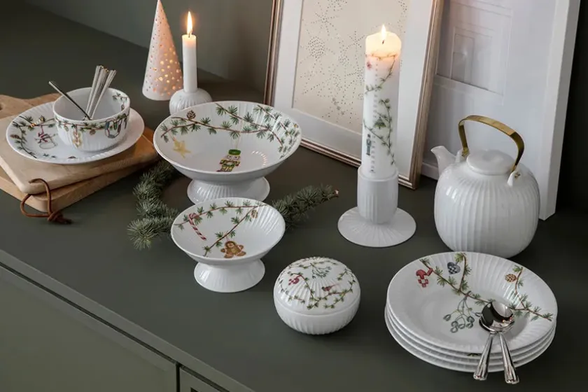 Kähler Kalenderlys & Julelysestager|Lysestager<Hammershøi Bloklysestage Ø5 cm fra