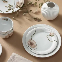 Kähler Gaver Til Hende|Service<Hammershøi Poppy Tallerken Ø27 cm fra