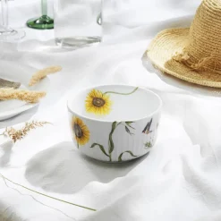 Kähler Gaver Til Hende|Service<Hammershøi Summer skål Ø12 cm, solsikke fra