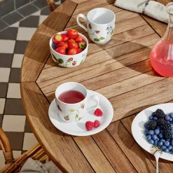 Kähler Gaver Til Hende|Service<Hammershøi Summer skål Ø12 cm, sommerbær fra