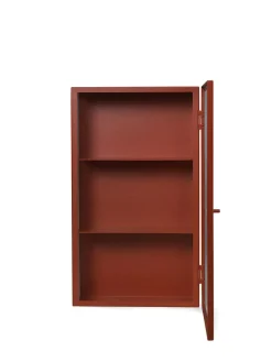 Ferm Living Reoler<Haze Wall Cabinet, oxide red fra