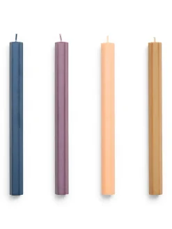 HAY Stearinlys<Hexagon Candle 4 Stk., fresh fra