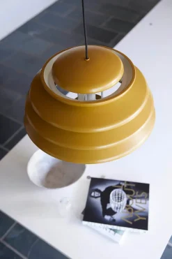 Verpan Pendler|Spots<Hive pendel, yellow af Verner Panton