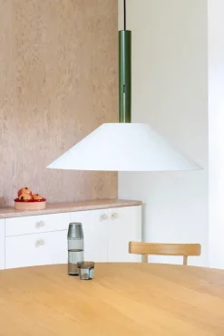 Nine Pendler|Spots<Hook pendant large, green fra