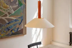 Nine Pendler|Spots<Hook pendant small, black fra