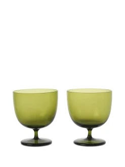 Ferm Living Service<Host White Wine Glasses, sæt á 2 stk. fra
