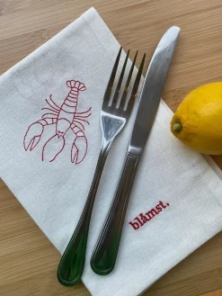 Blåmst Gaver Til Hende<Hummer Stofservietter, 2-pak fra