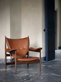 House of Finn Juhl Lænestole<Høvdingestol, eg klar olie af Finn Juhl